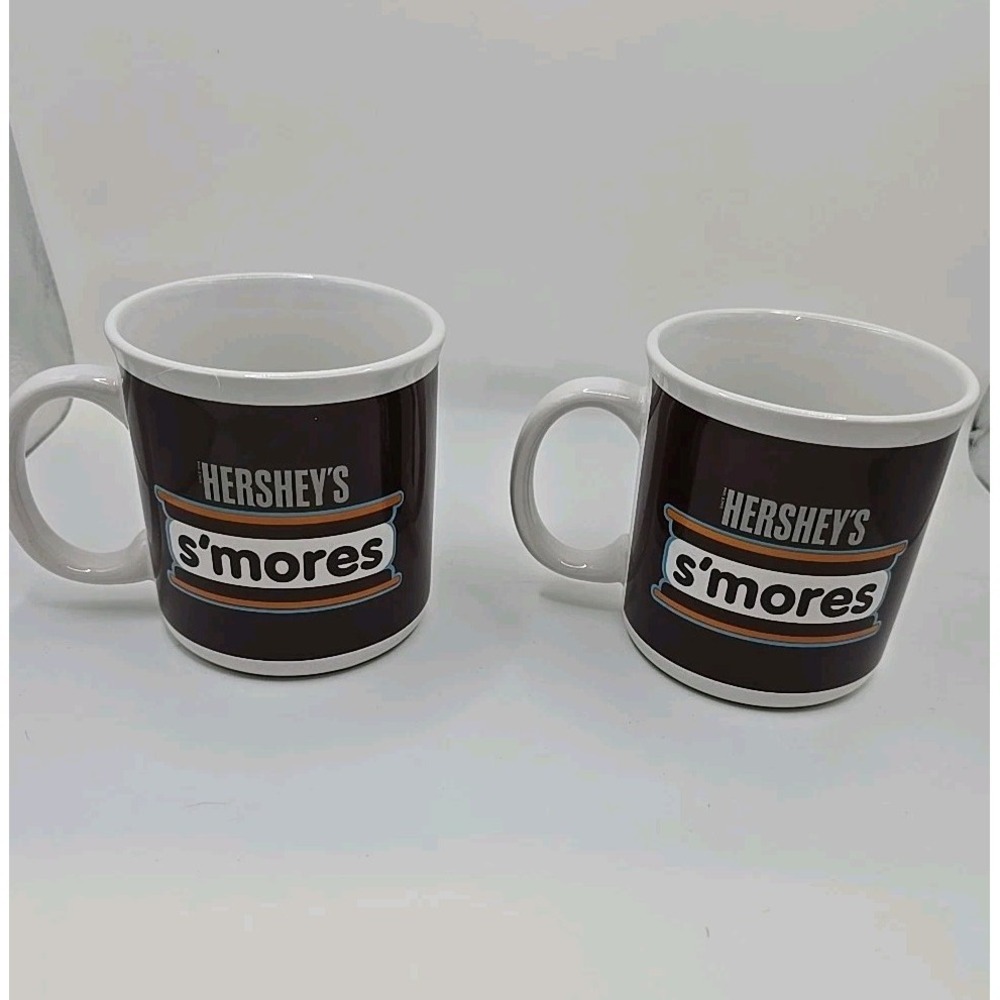 SET OF 2 - Hershey's S'mores Ceramic Coffee Mug Cup
